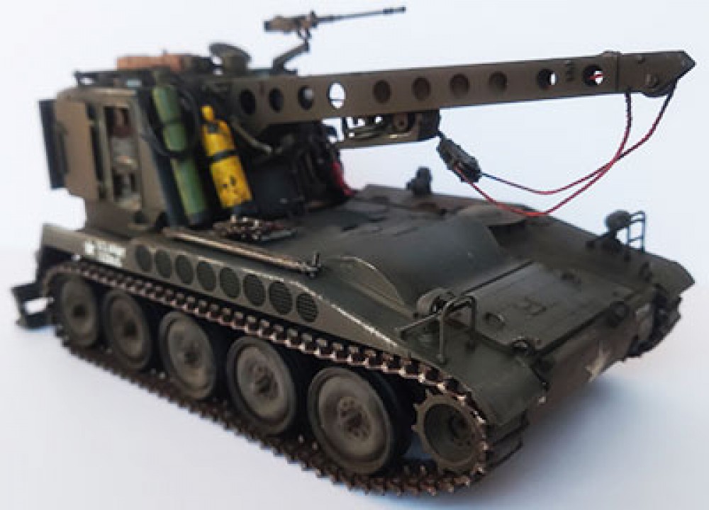M107 Tank Rack 1/35 M578 Recovery Vehicle Conversion Set for Italeri M107 (M110) kit ...