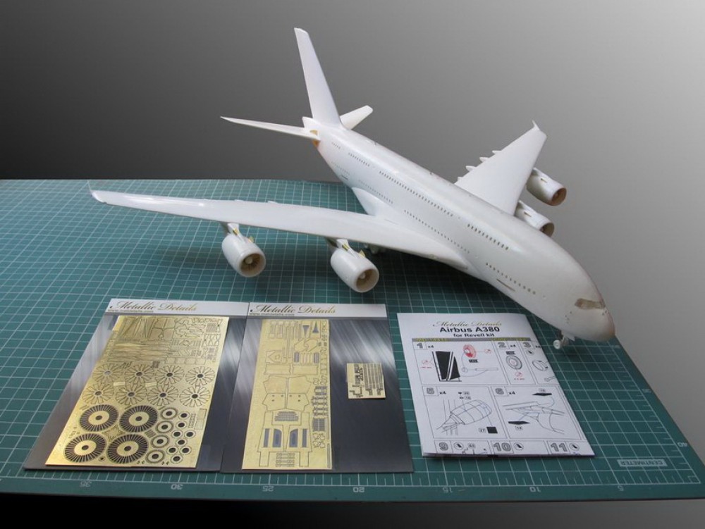 1/144 Airbus A380 Exterior Detail Set for Revell kits