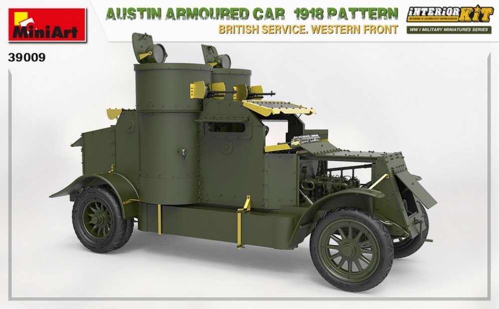 1/35 Austin Armoured Car 1918 Pattern in British Service