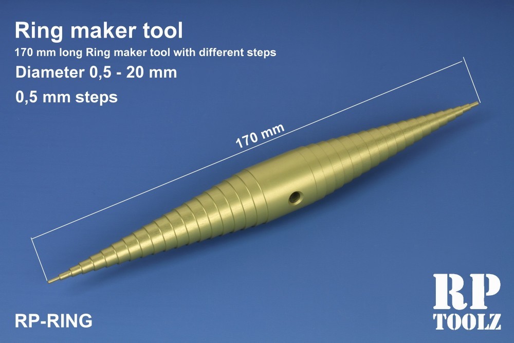 Ring Maker Tool with Different Steps (Length 170mm, Diameters 0.5mm