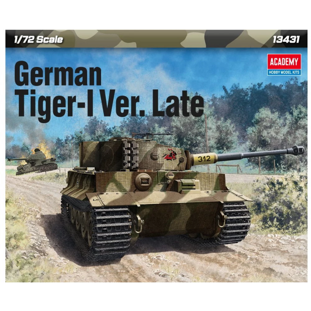1:72 German Tiger I Late