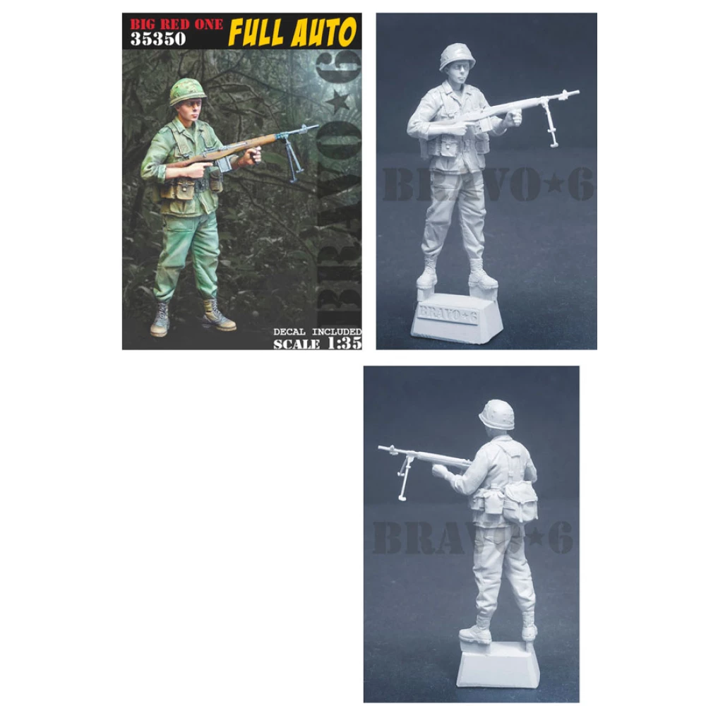 1:35 Big Red One Full Auto US Soldier