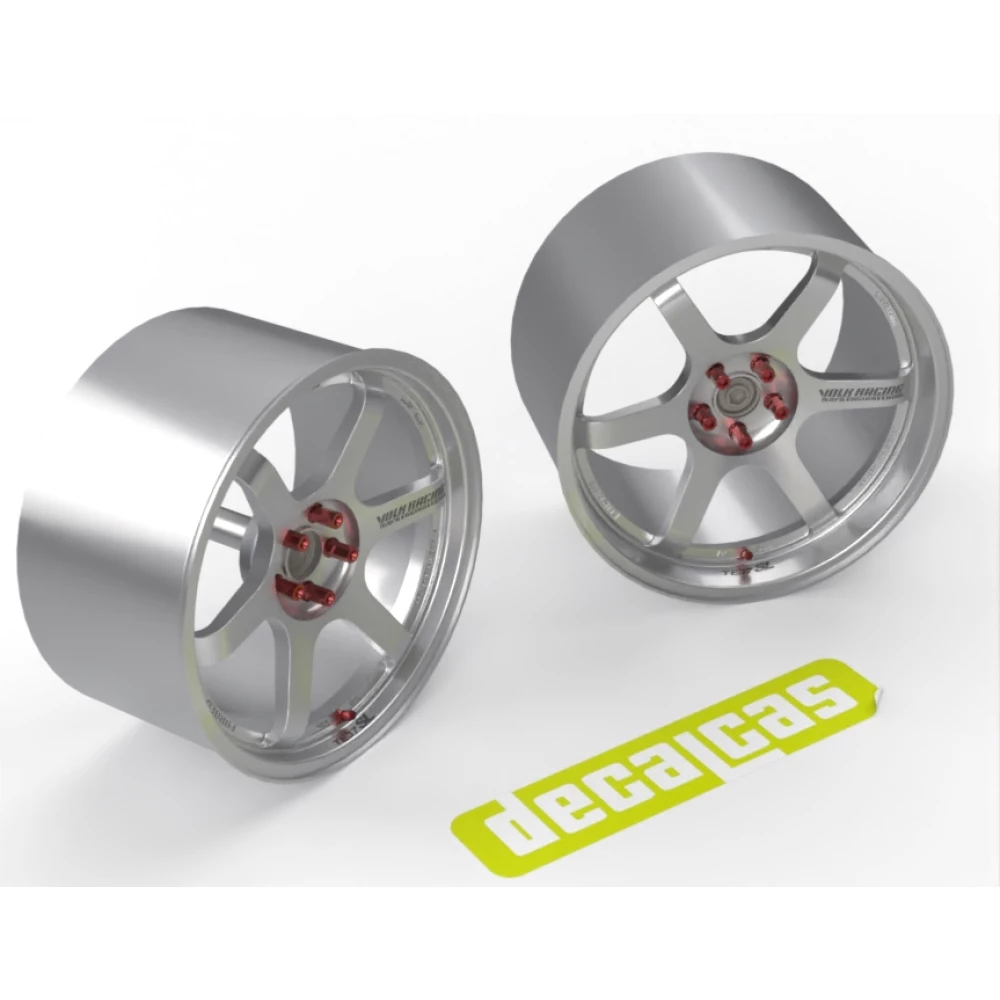 1:24 Toyota GR Supra A90 Volk Racing Rays TE37-SL Rims for Tamiya #24351 #24371