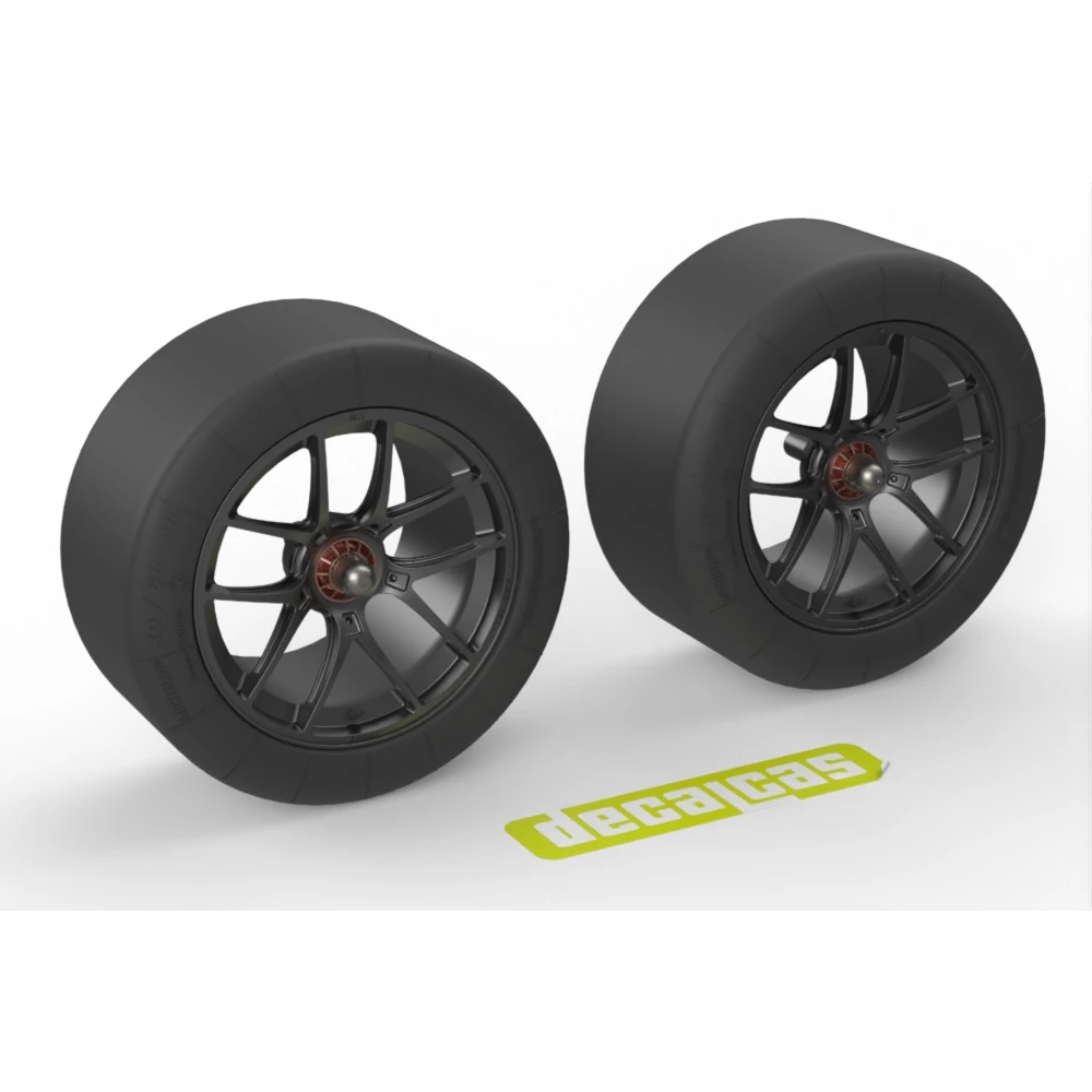 1:24 BMW M4 GT3 Rims and Tyres set for Nunu #PN24045