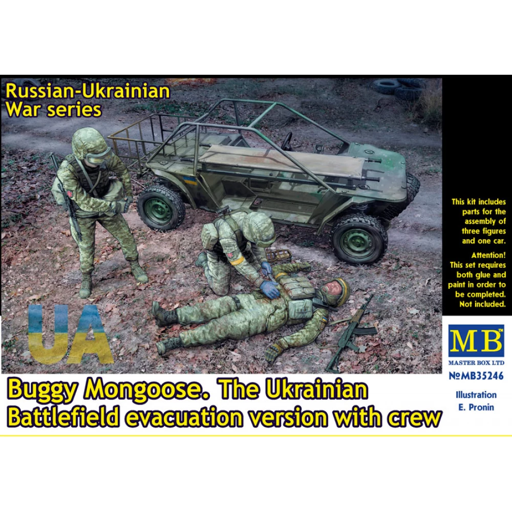 1:35 Buggy Mongoose, Ukrainian Battlefield Evacuation with Crew
