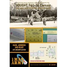 1/32 Vought F4U 1A Corsair Airbrush Paint Masking