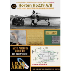 1/32 Horten Ho 229 A/B Basic Markings and Stencil Masks for Takom kits