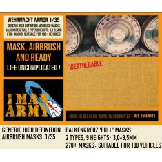 1/35 German Balkenkreuz Full Masking