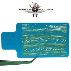 1/32-1/35 Airbrush Stencil Wood Texture 90mm x 60mm #1 (PP/PVC)