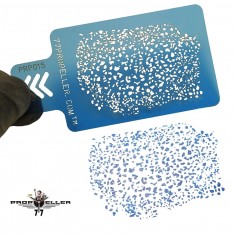 Airbrush Stencil for Fine Details #5 (60mm x 40mm)