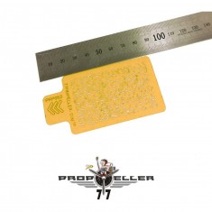 1/72 Luftwaffe WWII Shingles Camouflage Stencil #1