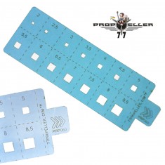 Scribing and Spray Masking Airbrush Stencil #8
