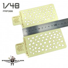 1/48 Italian Aircraft Camouflage Airbrush Template #3 (2pcs)