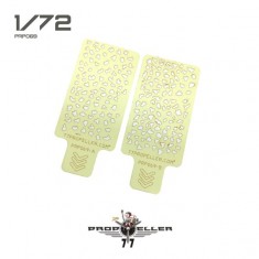 1/72 Italian Aircraft Camouflage Airbrush Template #2 (2pcs)