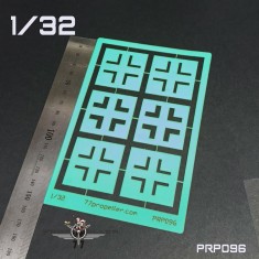 1/32 Luftwaffe Balkenkreuze Late Stencil #1