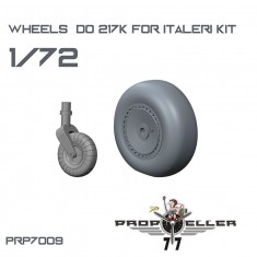 1/72 Do 217K Wheels for Italeri Kit