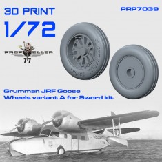 1/72 Grumman JRF Goose Wheels Variant A for Sword Kit