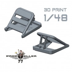 1/48 Luftwaffe Wheel Chocks (4pcs)
