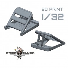 1/32 Luftwaffe Wheel Chocks (2pcs)