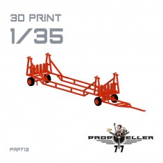 1/35 Helicopter Rotor Blade Cart for Mi-24/Mi-8/Mi-17