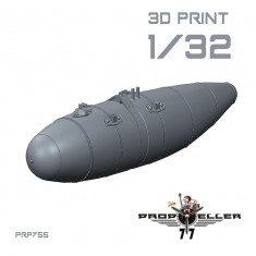 1/32 Bf 109G External Fuel Tanks Variant B