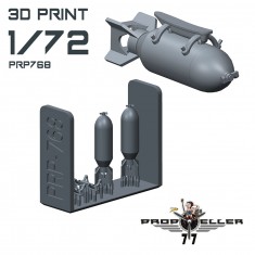 1/72 US 500lb Bombs for A-36 Apache and P-51B/C