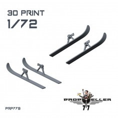 1/72 Avia BH-10 Skis for KPM Kit