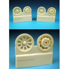 1/32 P-51 Mustang Main Wheel Hubs for Hasegawa/Trumpeter/Dragon/Hobbycraft/Monogram