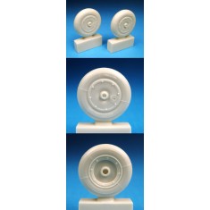 1/32 Messerschmitt Me 163 Komet Main Wheels for Meng / Hasegawa kits