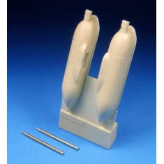 1/32 Messerschmitt Bf 109G Underwing Cannon Gunboats Set