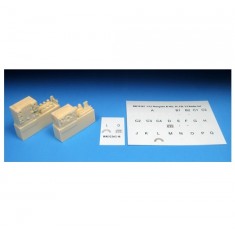 1/32 WWII T1154 (transmitter) & R1155 (receiver) Mosquito Radio Super Detail Set