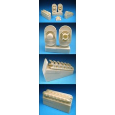 1/48 Hawker Typhoon Intake and Exhausts for Hasegawa kit