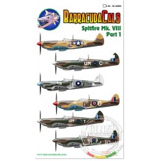 1/48 Spitfire Mk. VIII Part 1 Decals
