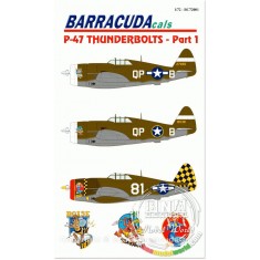 1/72 P-47 Thunderbolt Part 1 Decals