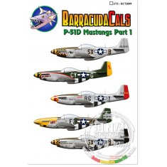 1/72 P-51D Mustangs Part 1 Decals