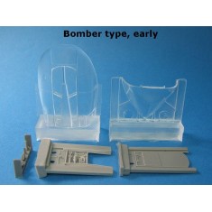 1/48 Douglas A-3 Skywarrior Bomber Canopy Early for Trumpeter kits