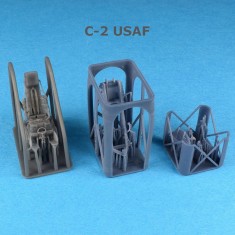 1/48 F-104 Starfighter Lockheed C-2 Original Ejection Seat (USAF/RCAF) for Kinetic Kit