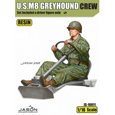 1/16 M8 Greyhound Driver Figure for Andy's Hobby Headquarters