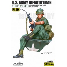 1/16 Vietnam War US Army Infantryman Figure