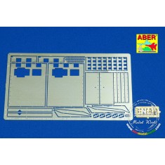 1/16 Rear Fenders for German Tiger I, Ausf.E (Early Version) for Tamiya kit