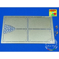 Grilles for 1/16 German Tiger II Henschel Armour for Tamiya/Trumpeter kits
