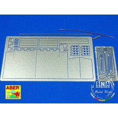 1/16 German Tiger II Rear Fenders for Tamiya/Trumpeter kits