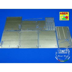 1/16 German Tiger II Side Fenders for Tamiya/Trumpeter kits