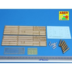1/16 Transport Boxes (2pcs) w/7.5cm Ammo Shells for PzKpfw.IV Ausf.G/H/J (6pcs)