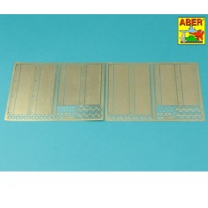 1/16 Tiger I/E Tunisia 501 abt Side Fenders for Tamiya kits