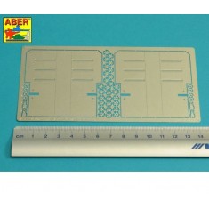 1/16 Tiger I/E Tunisia 501 abt Exhaust Covers for Tamiya kits