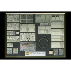 1/16 PzKpfw.VI, Tiger I, Ausf.E (SdKfz.181) Early Ver. Super Detail set for Tamiya kit