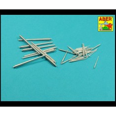1/200 German Scharnhorst Main Armament (280mm x9, 150mm x12, 105mm x14)