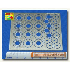 1/24 Standard Drilled Discs Brakes (Diameter: 12mm)