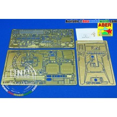 1/35 SdKfz.234/3 Heavy Armoured Car w/7.5cm Gun Detail-up Set for Italeri kit